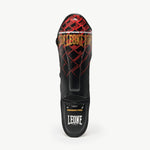 Scheenbeschermers Leone MMA Cage PT163 Rood-Combat Arena