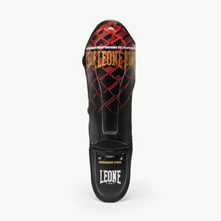 Scheenbeschermers Leone MMA Cage PT163 Rood-Combat Arena