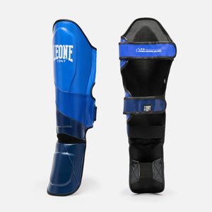 Scheenbeschermers Leone WAKO PT178 Blauw-Combat Arena