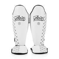 Scheenbeschermers Fairtex Wedstrijd SP5 met voetbeschermers Wit 