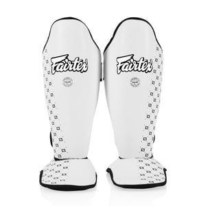 Scheenbeschermers Fairtex Wedstrijd SP5 met voetbeschermers Wit 