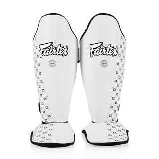 Scheenbeschermers Fairtex Wedstrijd SP5 met voetbeschermers Wit 