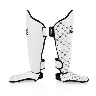 Scheenbeschermers Fairtex Wedstrijd SP5 met voetbeschermers Wit 