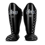 Scheenbeschermers Fairtex Wedstrijd SP5 met voetbeschermers Zwart 