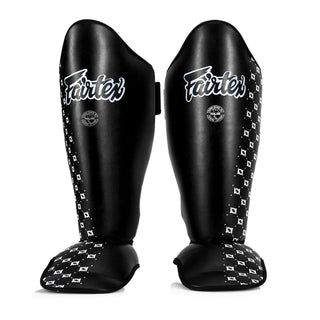 Scheenbeschermers Fairtex Wedstrijd SP5 met voetbeschermers Zwart 