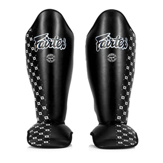Scheenbeschermers Fairtex Wedstrijd SP5 met voetbeschermers Zwart 