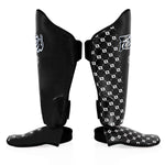 Scheenbeschermers Fairtex Wedstrijd SP5 met voetbeschermers Zwart 
