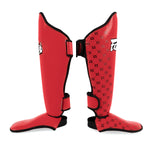 Scheenbeschermers Fairtex Competitie SP5 met rode voetbeschermers 