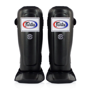 Scheenbeschermers Fairtex Dubbel gewatteerde SP3 met voetsteun 