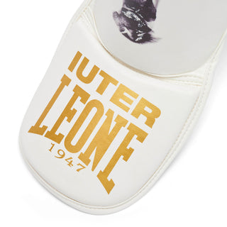 Scheenbeschermers Leone Iuter PT01IU met voetbescherming Wit 