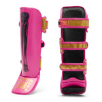 Scheenbeschermers Leone Iuter PT01IU met voetbescherming Fuchsia 