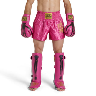 Scheenbeschermers Leone Iuter PT01IU met voetbescherming Fuchsia 