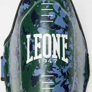 Scheenbeschermers Leone Urban Fighter PT118 blauw-groen camo 