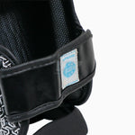 Scheenbeschermers met parapet Adidas Pro Kickboksen WAKO Zwart-wit 