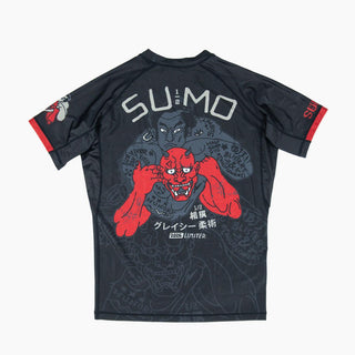 Rashguard Half Sumo Junkie Rosso-Combat Arena