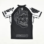 Rashguard Half Sumo Sugoi Ranked Bianco-Combat Arena