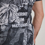 Rashguard Leone IUTER Barbed Wire AB06IU Zwart-Combat Arena