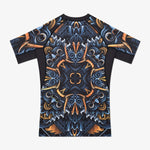 Rashguard Manto Barong korte mouwen Zwart-Combat Arena