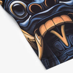 Rashguard Manto Barong korte mouwen Zwart-Combat Arena