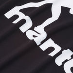 Rashguard Manto Logo Dubbele korte mouwen Zwart-Combat Arena