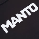 Rashguard Manto Logo Dubbele korte mouwen Zwart-Combat Arena