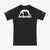 Rashguard Manto Logo Dubbele korte mouwen Zwart-Combat Arena