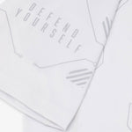 Rashguard Manto Shield maniche corte Bianco-Combat Arena