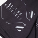 Rashguard Manto Shield korte mouwen Zwart-Combat Arena