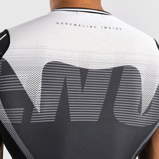 Rashguard Venum Adrenaline korte mouwen Zwart-grijs 