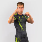 Rashguard Venum Amazonia Reborn maniche corte Nero-verde-Combat Arena