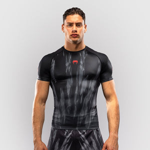 Rashguard Venum Demon korte mouwen Zwart-grijs-Combat Arena