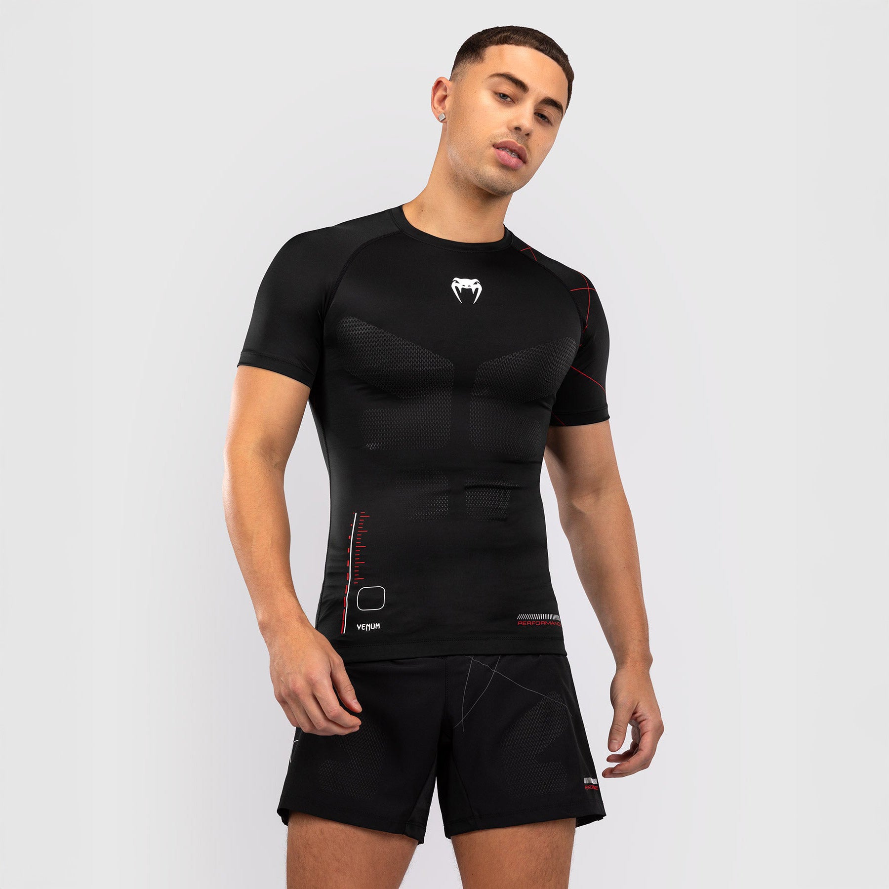 Venum G-FIT AIR RASHGUARD - Pánské sportovní triko - khaki Venum G-FIT AIR RASHGUARD - Pánské sportovní triko - khaki
