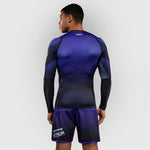 Rashguard Venum Tekken 8 Kazuya lange mouwen Zwart-paars-Combat Arena