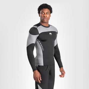 Rashguard Venum Tempest maniche lunghe Nero-Combat Arena