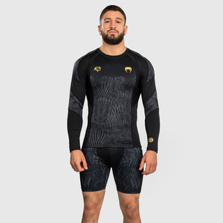 Rashguard Venum x Chimaev Wild Borz maniche lunghe Nero-Combat Arena
