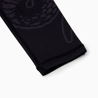 Rashguard Half Sumo Black Mamba Neon lange mouwen 