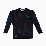 Rashguard Half Sumo Black Mamba Neon lange mouwen 