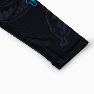 Rashguard Half Sumo Black Mamba Neon lange mouwen 