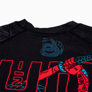 Rashguard Half Sumo Black Mamba Neon lange mouwen 