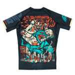 Rashguard Half Sumo Kaiju tegen Mecha 