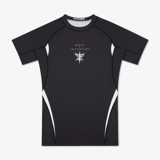 Rashguard Manto Treasure Zone korte mouwen zwart