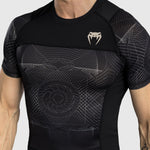 Rashguard Venum G-Fit Air korte mouwen Zwart-zand