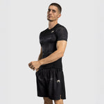 Rashguard Venum G-Fit Air korte mouwen Zwart-zand