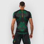 Rashguard Venum Matupa korte mouwen Zwart-groen 