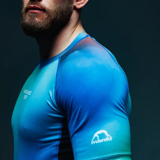 Rashguard Manto Society Gradiënt met korte mouwen