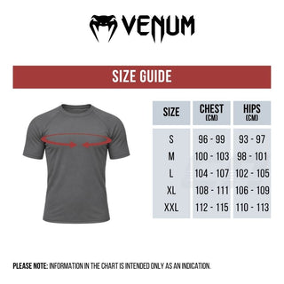 Rashguard Venum Amazonia Reborn korte mouwen Zwart-rood 
