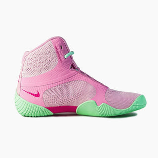 Worstelschoenen-Worstelen Nike Tawa Roze-groen-Combat Arena