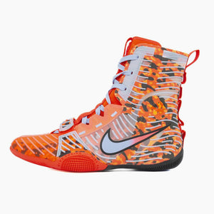 Scarpe da boxe Nike Hyperko 3 SE Bright Crimson-Aluminium-Combat Arena