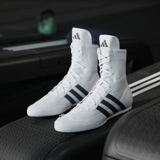 Boksschoenen Adidas Box Hog 2 Wit-zwart 