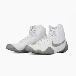 Worstelschoenen-Wrestling Nike Tawa Wit-zilver 